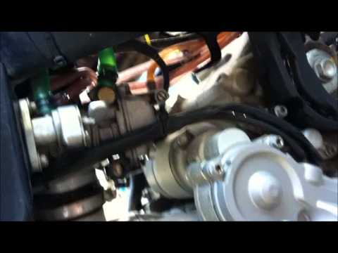 how to drain gas from yz125
