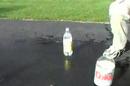 Diet Coke and Mentos reaction