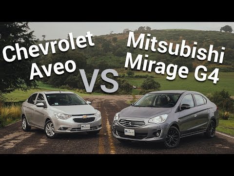 Chevrolet Aveo VS Mitsubishi Mirage G4 - ¿Cuál te debes comprar?