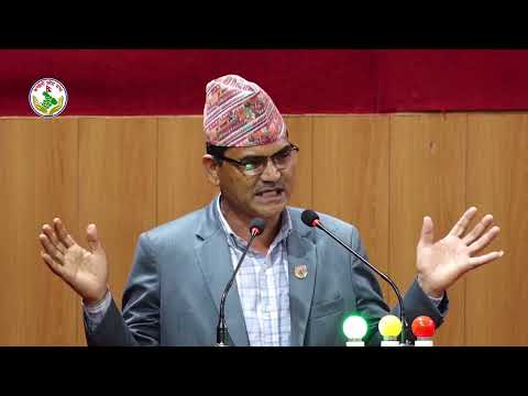 Mr. Jit Bahadur Malla while participating in the discussion of the twenty-fourth meeting of the second session of the second term