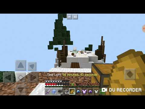 Kolay! / Minecraft Pe Server : SkyWars \ ( Bölüm 1 )
