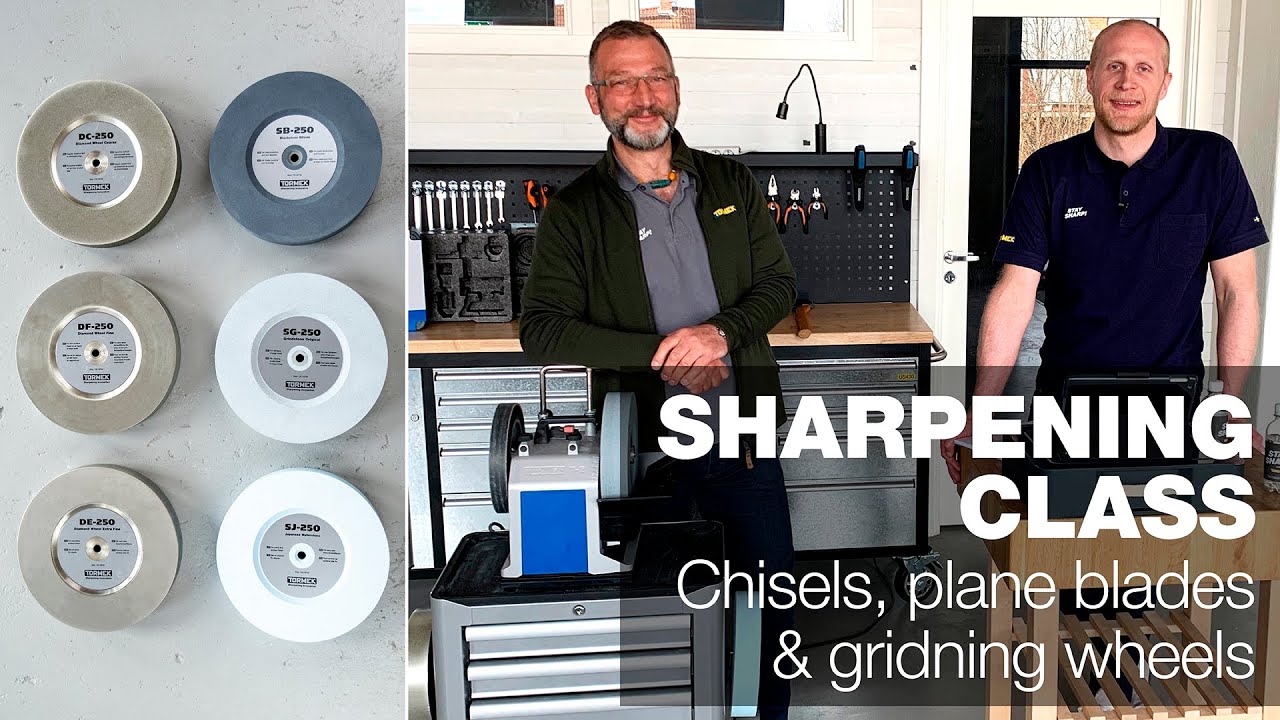 Chisels, plane irons & Tormek grinding wheels | Part 3 | Tormek Live Sharpening Class