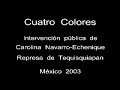 Cuatro colores - Carolina Navarro-Echenique