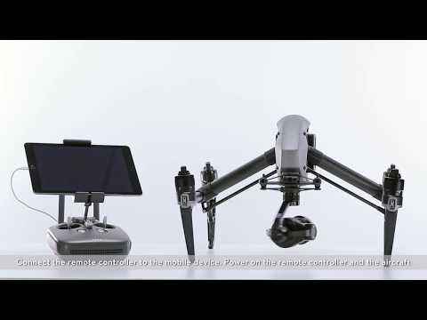 DJI Inspire 2 - Linking the Aircraft and the Remote Controller