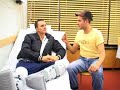 Tyson und Hamoudi im Krankenhaus Tyson und Hamoudi im Krankenhaus