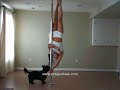 polejunkies com pole dance determination at its finest!