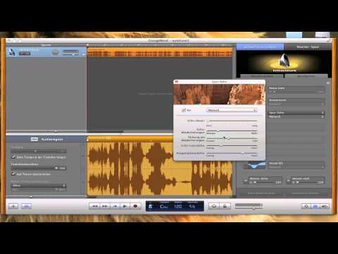 how to remove echo in garageband