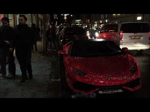 Este llamativo Lamborghini Huracán fue cubierto con más de un millón de cristales Swarovski