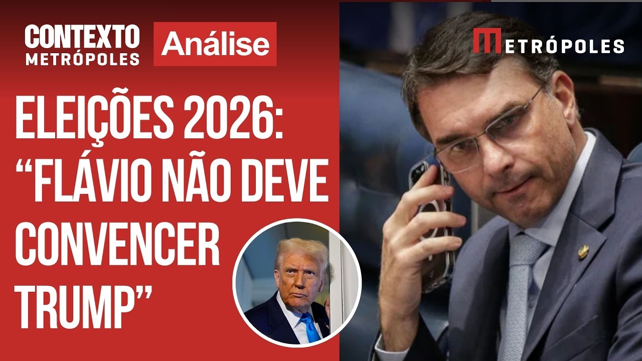 Flávio Bolsonaro aposta em negociação para adiar tarifa de Trump