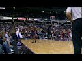 The Kings run a nice inbounds play to cap off the quarter with an alley-oop.