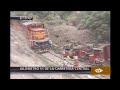 Ambulancia de bomberos se despistó en carretera central