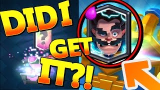 WOW IT WORKS?! CLASH ROYALE LEGENDARY ELECTRO WIZA