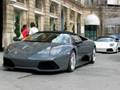 videos de Two Lamborghini LP640 Roadsters and a CLK63 Black Series