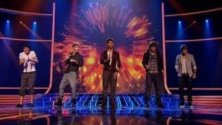 One Direction sing Viva La Vida - The X Factor Live - itv.com/xfactor