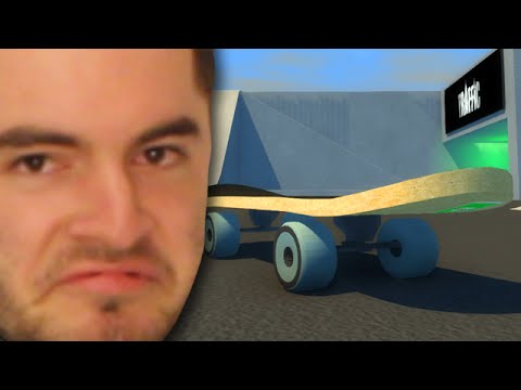 Crashing My New Skateboard