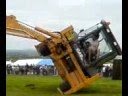 Tractor dancing diggers