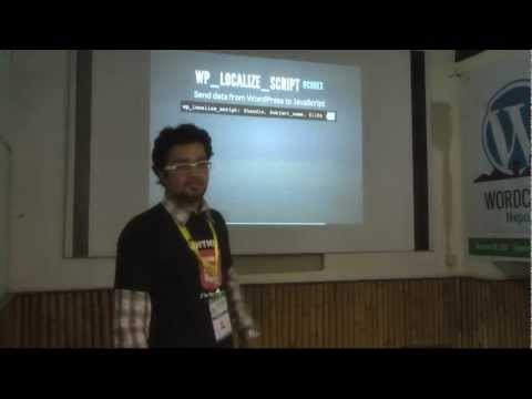 how to javascript wordpress