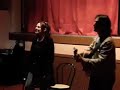 piccola esibizione del cantautore pippo pollina e serena bandoli a milano, circolo arci bellezza, 12 febbraio 07