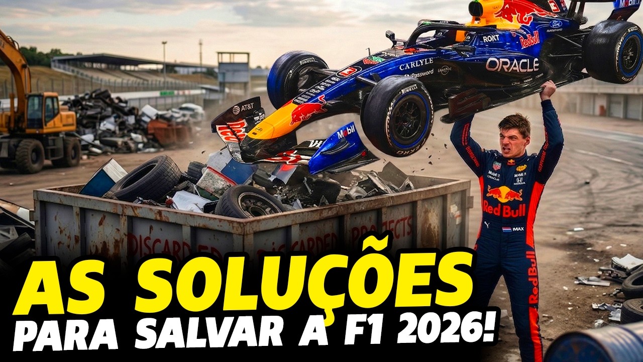 🚨REVELADOS OS PLANOS (MALUCOS) SECRETOS DA FIA PARA RESOLVER A FÓRMULA 1 2026 | GP EM CASA