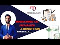 UNDERSTANDING TAX PREPARATION || MR CONSULTANTS || MANISH RAWAL