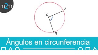 Ángulos en una circunferencia 9°