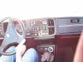 Classic Saab 900 t16 Driving