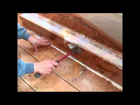 how to fill gaps in wood floor