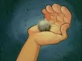 Proto-Cookie Monster eats a ball of lint