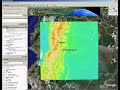 topography in google earth