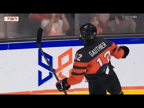 Ethan Gauthier 2022 Hlinka Gretzky Highlights