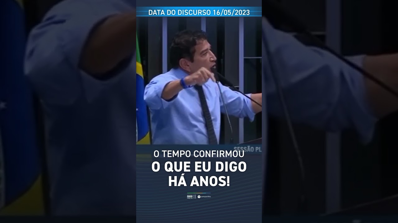 O TEMPO CONFIRMOU O QUE EU DIGO HÁ ANOS!