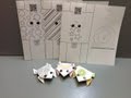 Daily Origami: NEW Free PRINTABLES - Color Your Own Frog Daily Origami: NEW Free PRINTABLES - Color Your Own Frog