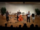 aaron miller faculty jazz bass recital. brent jensen sax, jamie findlay gtr, aaron miller bass. arr. findlay
