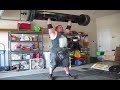 Dav id Hansen 360 lbs x 3 Log Press
