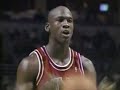 in just the second game of the season, mj came out on fire hitting 11 of his first 13 shots without breaking a sweat. mj finished with 46 points (19-29 fgs), 3 rebounds, 5 steals, 3 assists and one of the best blocks i've ever seen.