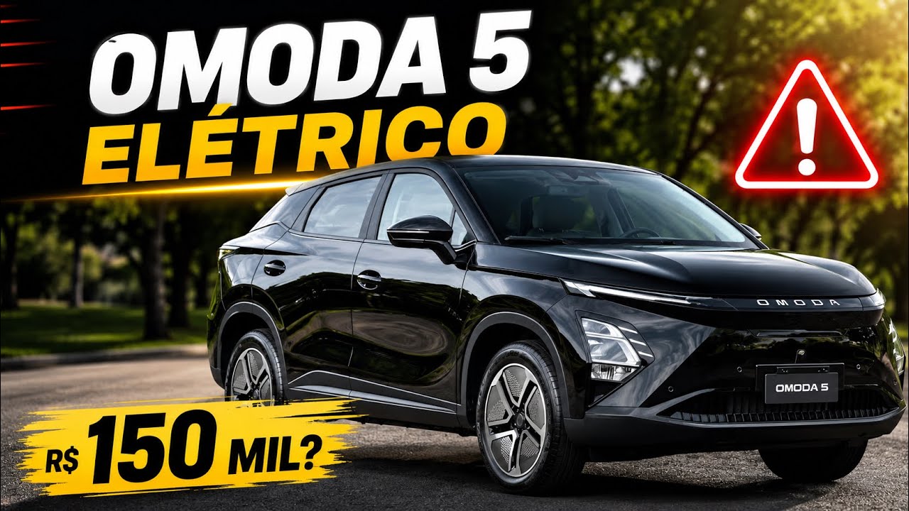 OMODA E5 ELÉTRICO POR R$ 150 MIL? TUDO QUE SABEMOS!