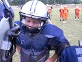 Sharpsburg Stallions Football huddle and play Sharpsburg Stallions Football huddle and play