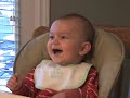 Ashlyn laughing on Christmas Eve