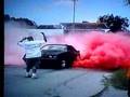 Kumho esta red smoke mustang burnout
