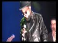 prince buster and the delroy williams junction band perform madness live at the cardiff big weekend, civic lawns, cardiff uk on 2nd august 2008