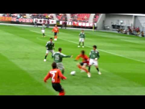 2009/02/22 名古屋グランパス　PSM＠岐阜戦　花井聖