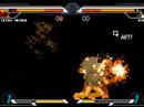 I changed my lifebars to Eternal Fighter Zero -Memorial- lifebars. These lifebars are pretty well made. Anyways now I'm going to fight Kyo XI by beppu. This guy is pretty fast and a combo freak. He can catch you off guard if you don't watch it. He likes to counterattack A LOT. He's also pretty fast when it comes to doing his supers. During his combos you can expect he'll follow it up with a super or 2 at the same time. It's pretty predictable what kind of combos he'll do. Well, here it is ...