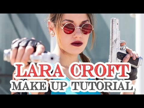 Lara Croft - Tomb Raider Classic cosplay make up tutorial