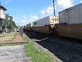CSX intermodal train in Marion Ohio