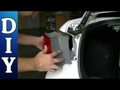 How to Remove and Replace a Brake Light Bulb and Assembly – 2005 Thru 2010 Kia Optima