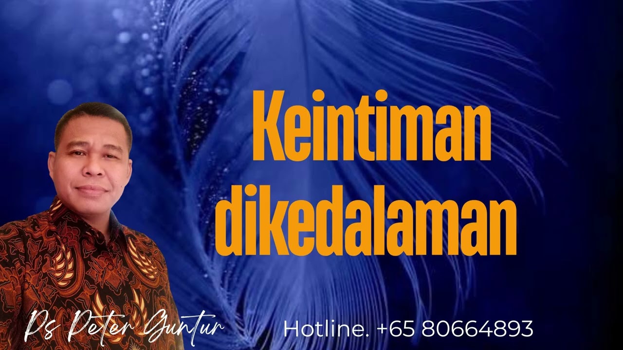 KEINTIMAN DIKEDALAMAN - PETER GUNTUR