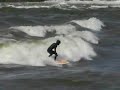 River surfing in Chambly rapids