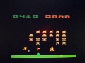 looking at 2 atari games that are very similar but fun they r coke wins and space invaders