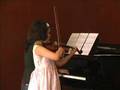 Peças de Violino, Débora Caracol, portuguesa de 9 anos