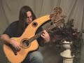 Arranged and performed by Joesf Glaude on a harp guitar. Taped at the home of Tulsa Guitar Society director Rod Saunders.